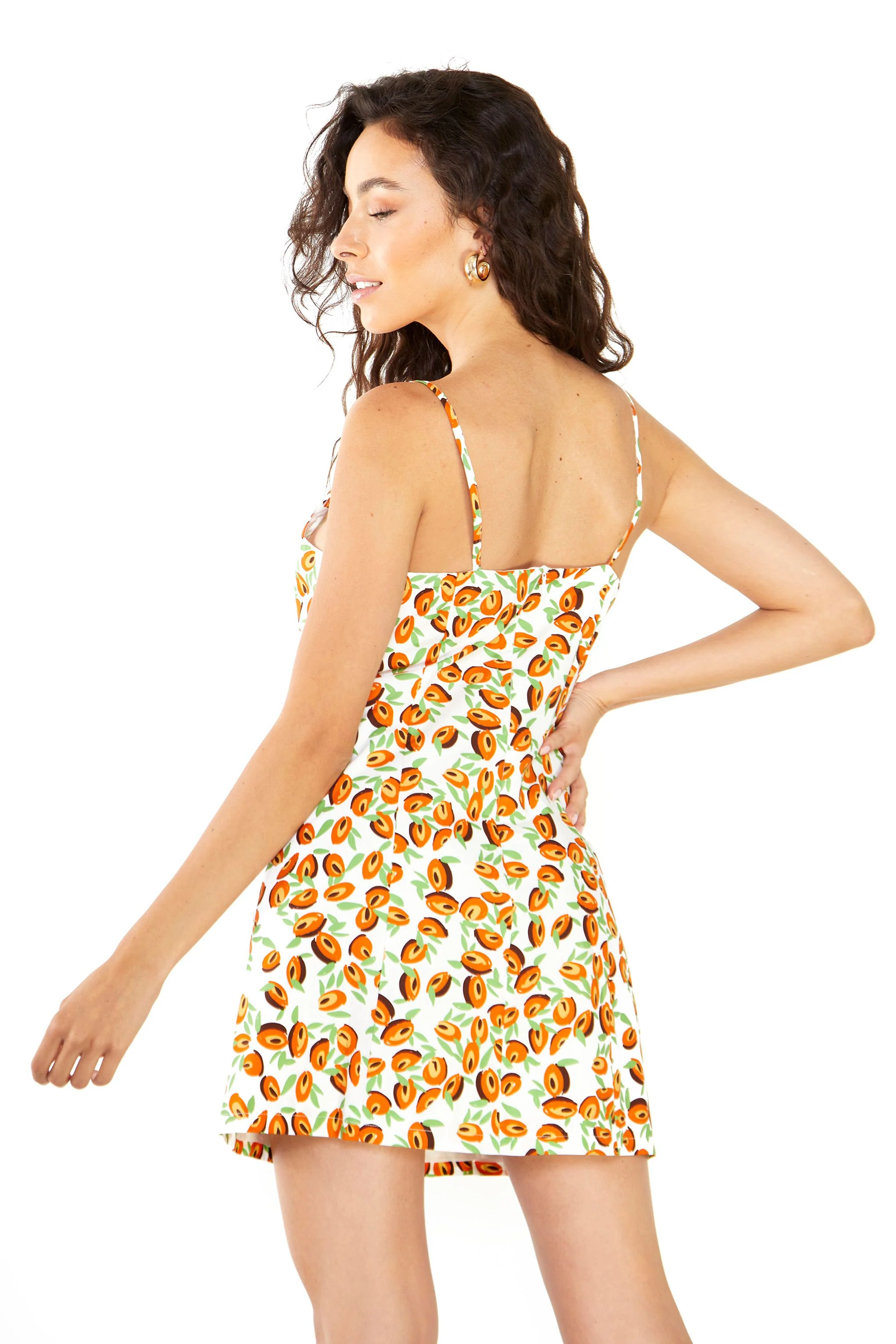 Glamorous Abstract Fruit Shift Mini Dress - Image 2