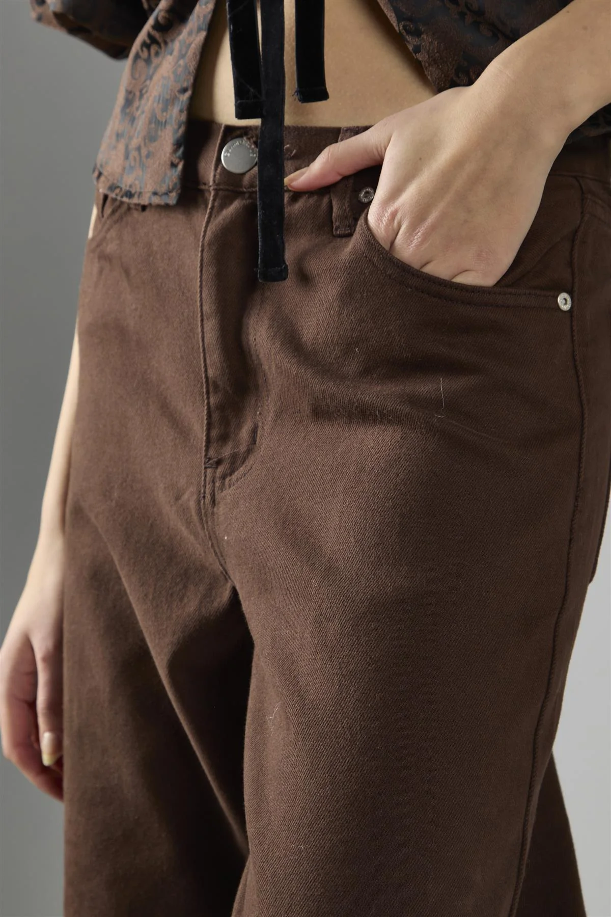Straight Comfort Jean- Brown - Image 4