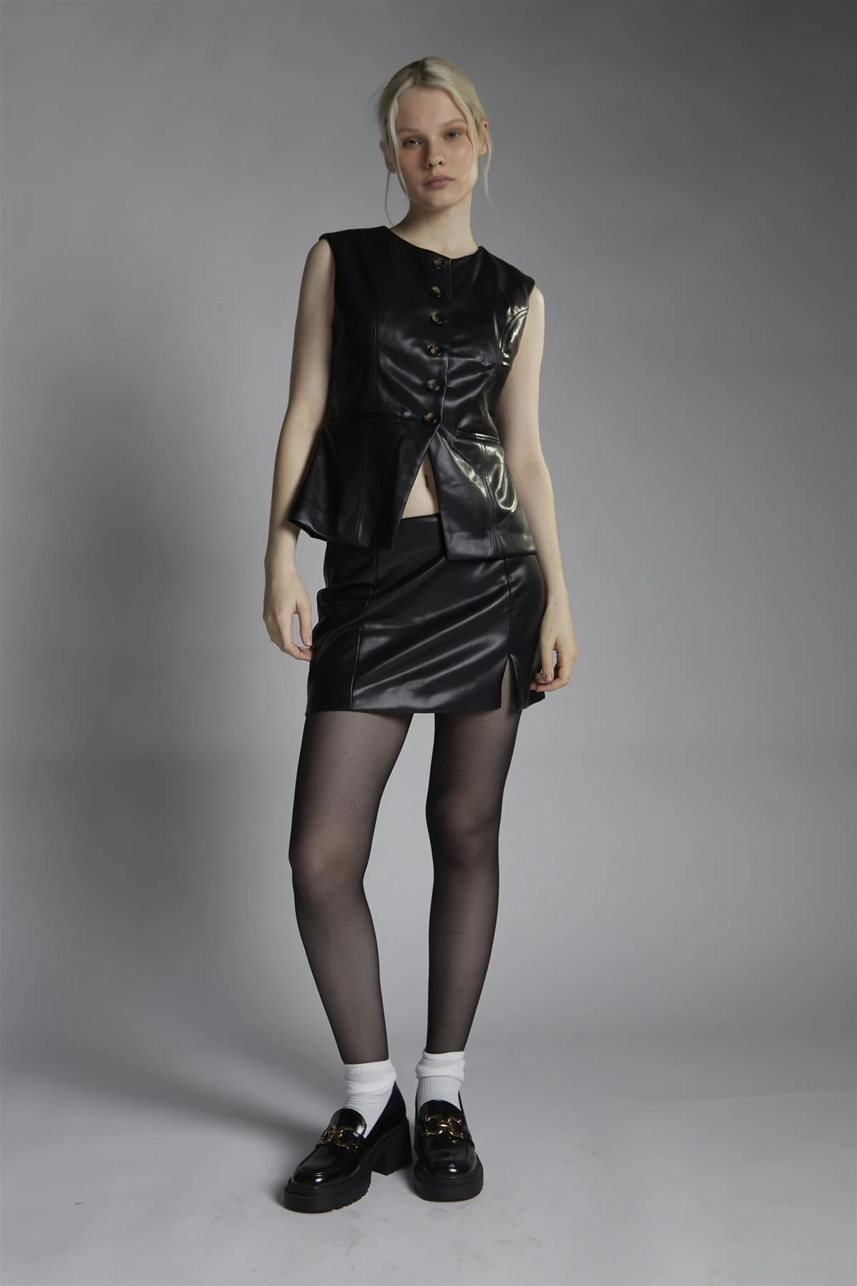 Tailored Waistcoat - Black